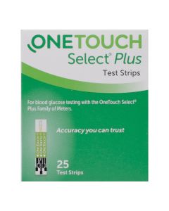 ONE TOUCH SELECT PLUS STRIP 25'S